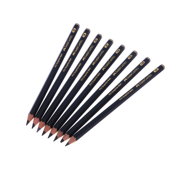 Faber-Castell matt skiss pennmålning Konst grafit pennor H