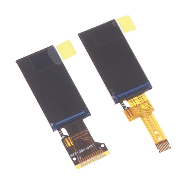 1,05 tommer TFT-skærm LCD-modul 120(RGB)*240 SPI-interface GC A2