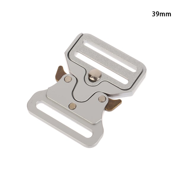 1 stk metall beltespenne Quick Side Release Spenn For DIY Bag Lugg 39mm