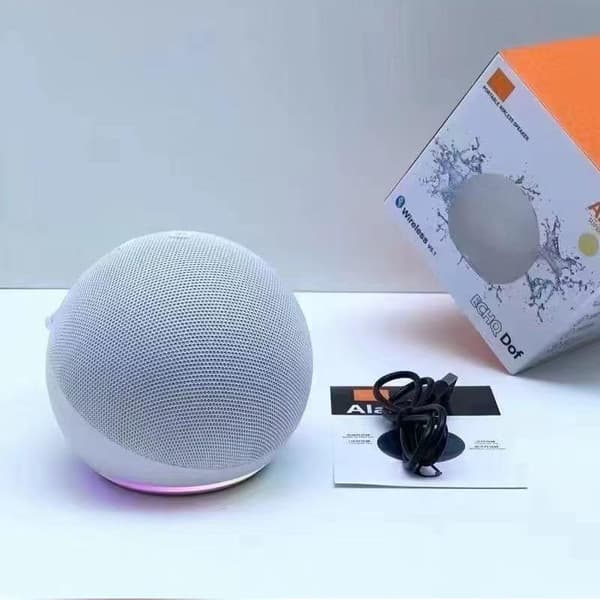 1 sæt til Alaxe lille Bluetooth-højttaler subwoofer sfærisk min A4