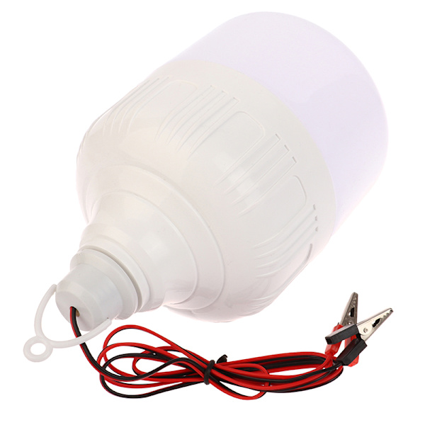 50W 12V kannettava puristinlamppu hätävalot Ladattava LED L