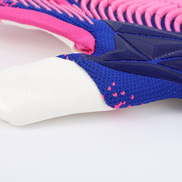 Professionelle latex fodboldhandsker fodboldmålmandshandske Red 8
