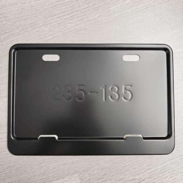 Filippinsk Motorcykel Nummerplade Universal Aluminium Nummerplade A1