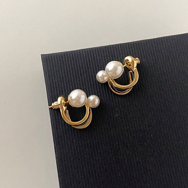 Muoti Pearl Korvakorut Basic Pearl Ball Drop Korvakorut Simple Pi