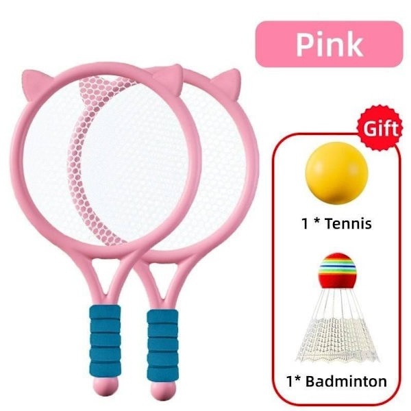 Badmintonrackettsett for barn blue
