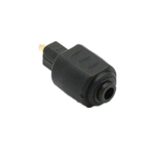 Mini optisk O-adapter 3,5 mm hunnkontakt til digital firkant