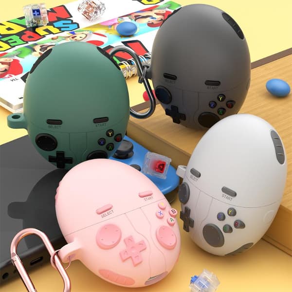 Fodral för Huawei FreeBuds 6 Shank 3D Gamepad Spelfodral Skydd Gray