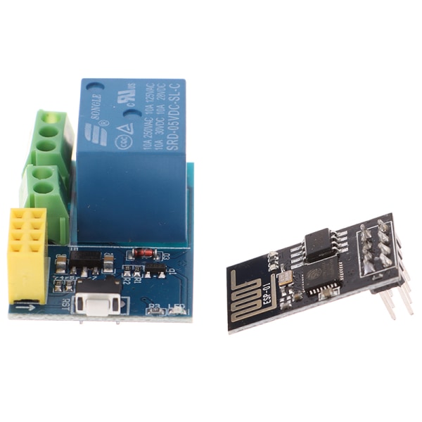 ESP8266 ESP-01S + 5V WiFi relæmodul Smart Home Remote Control