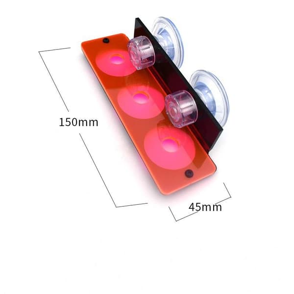 1 st akryl fluorescens SPS korallfragfäste växande plugg H A3