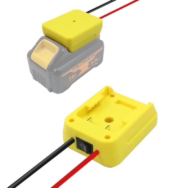 1 kpl Power Wheels -adapteri 14,4V-18V litiumakulle DCB206