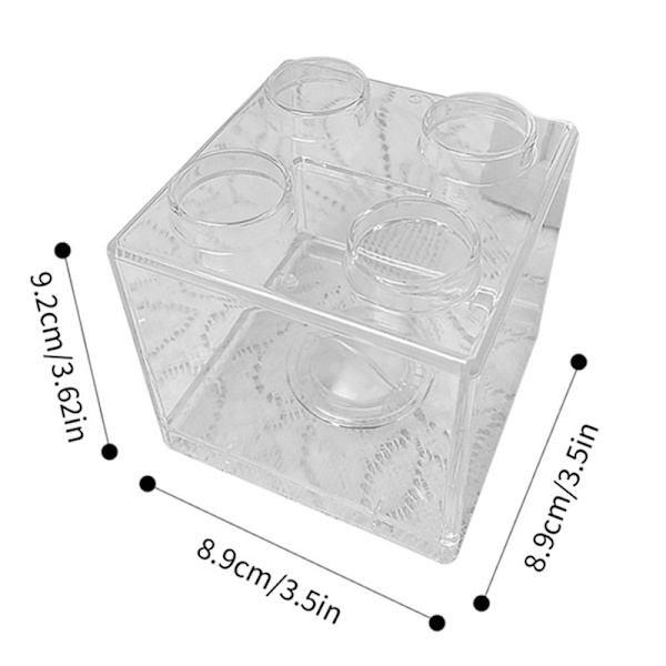 s Shape Coin Box Kid Money Bank Stabelbar opbevaringsboks legetøj White