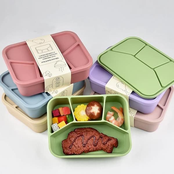 Bento-boks i silikon A3