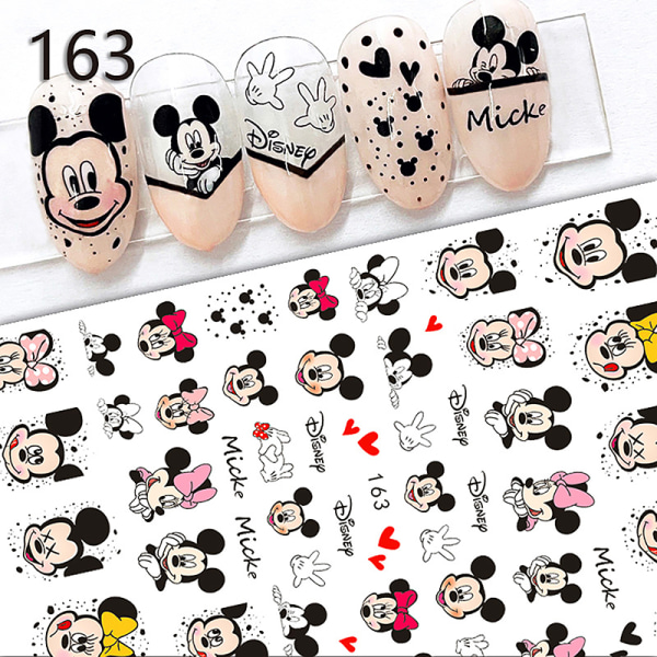 1ark e Stickers Nail Art Rekvisita Cartoon Animal s s Nail Sti A3