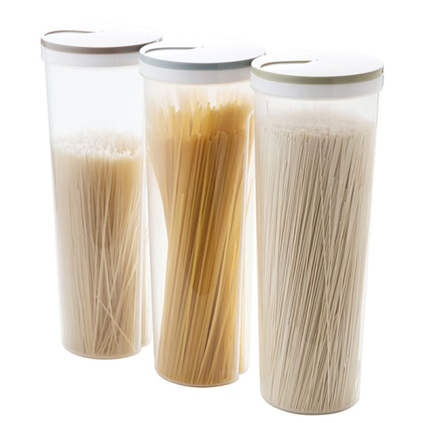 Förvaringslåda Förseglade behållare Förvaringslåda för spannmålsspaghetti Khaki