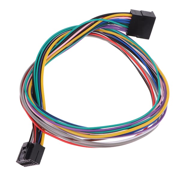 16-benet bilstereoradio ISO ledningsnetsæt Power Speak ACC E