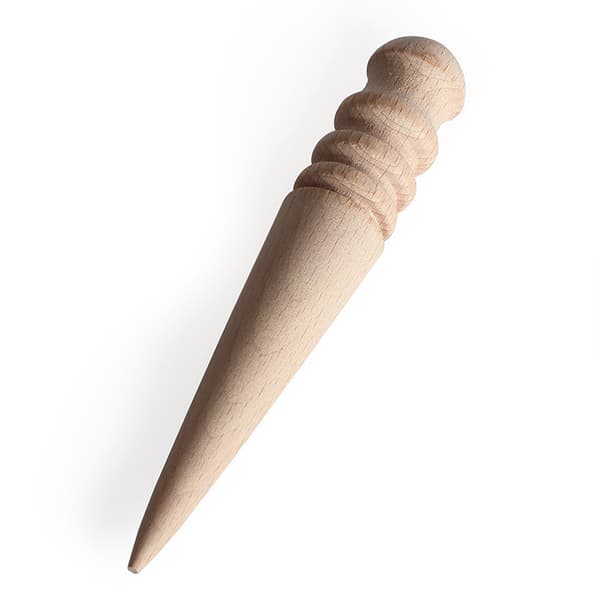 Leathercraft Round Wood Edge Slicker Multi-Size Burnisher til L