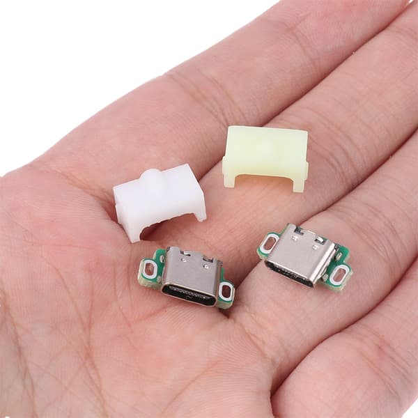 For GBASP USB-C W. O MOD Tilbehør GameBoy Advance SP Gba Sp White