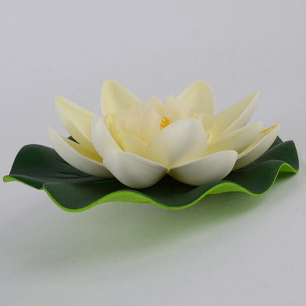 Hotsale DIY artificiellt vatten Lotus Floating Flower Fish Tank SP Red
