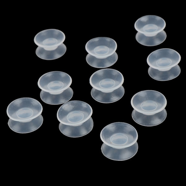 10 STK Dobbeltsidig sugekopp sugepute for Glass Plast Cle