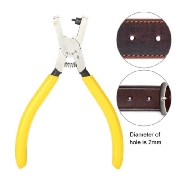 Universal handläderrem Watch Bälte Punching Tool Punc A1