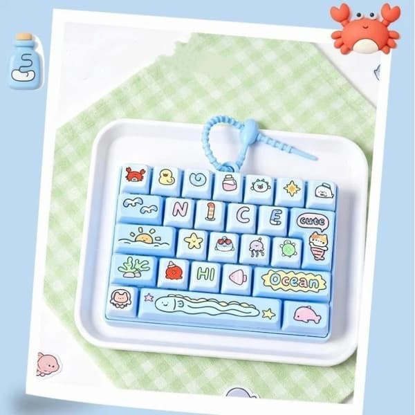 26 ruudukon näppäimistön näppäinhattu Clicker Fidget Fidget näppäimistön näppäinhatut A3