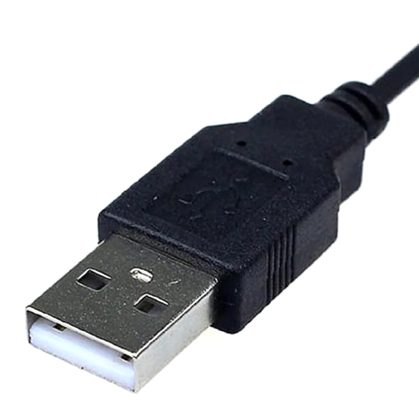 1kpl musta USB Charging Advance Line -johdon latauskaapeli For/SP/G