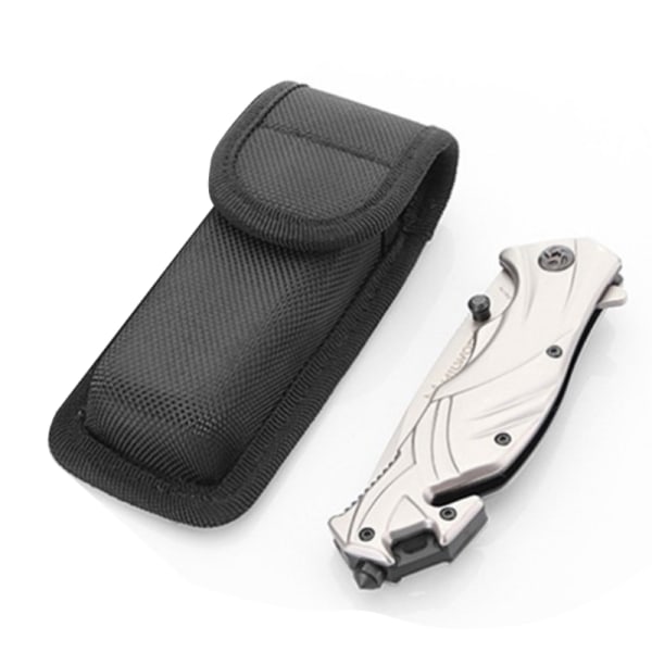 1 stk Nylon Skede Fold Værktøj Lommelygte Bælte Loop Case Holder Ba