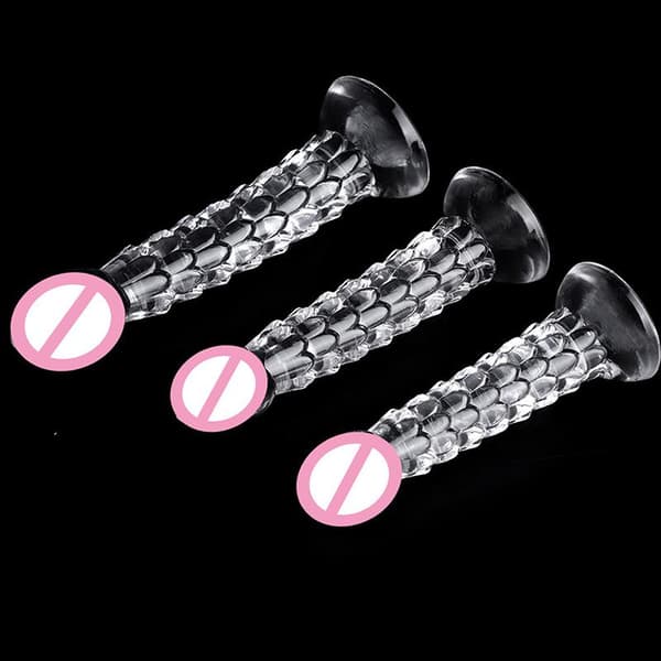23 cm drakdildo sugkopp analplugg piska buttplugg anusdila L