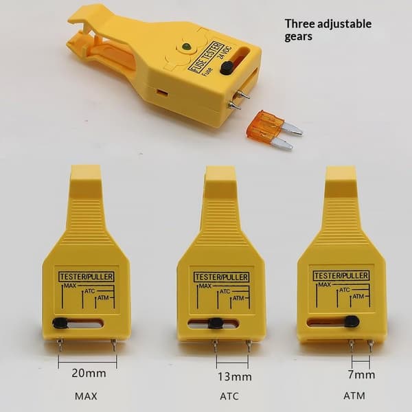 Universal Auto Bil Sikring Type Tester Checker Puller Kit Fjernelse