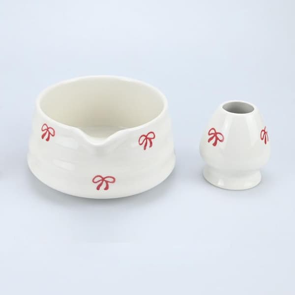 Bambu Matcha Vispset Chasen Chashaku Matcha Visp För Te C 4Pcs
