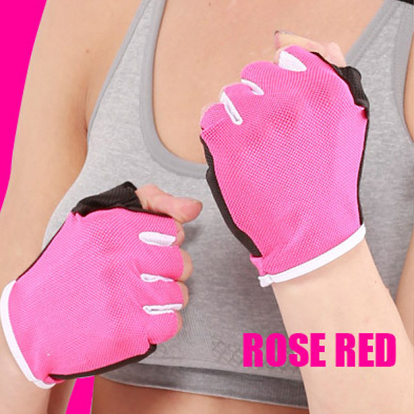 Udendørs Sports Mænd Dame Point Handsker Fitness H Rose red S 9b63 | Rose | S | Fyndiq
