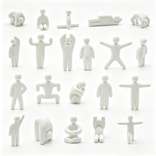 1/5/10/21 st Meccha Chameleon Figur Rolig 3D-utskrift Meccha C A25
