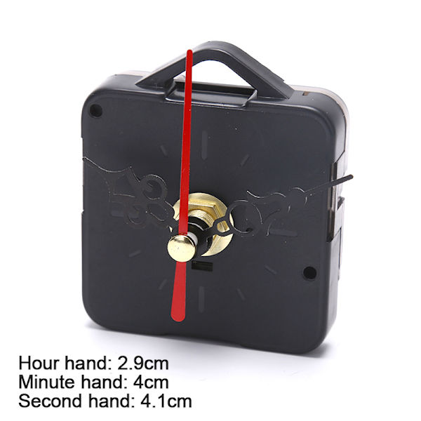 Quartz Clock Rörelse Mekanism Visar Vägg Reparation Verktygsdelar Se