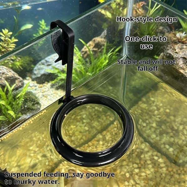1/2/5 stk. akvariefoderring, flydende bakke til akvariestation 1Pc