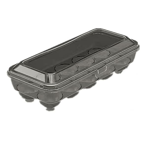 10/15 Grids Æg Opbevaringsboks Plast Transparent Bærbar B2