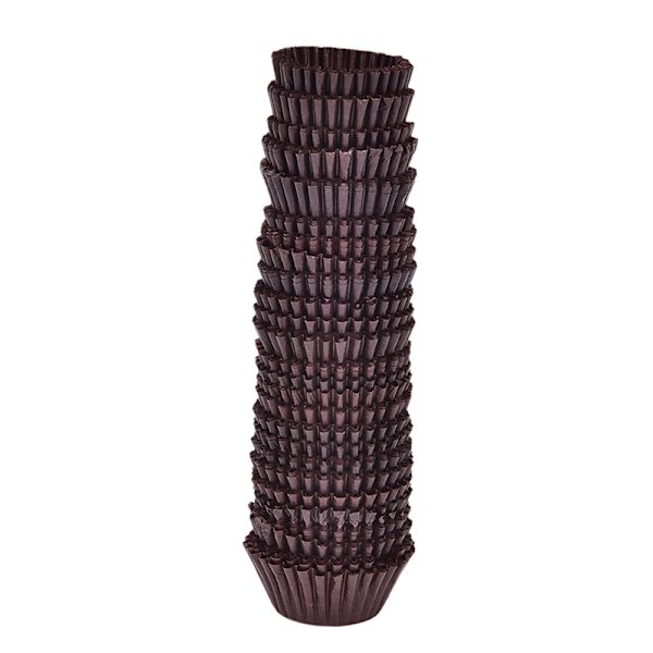 500 STK Mini Chocalate Papir Liners Bagning Cupcake Cases Muffin coffee