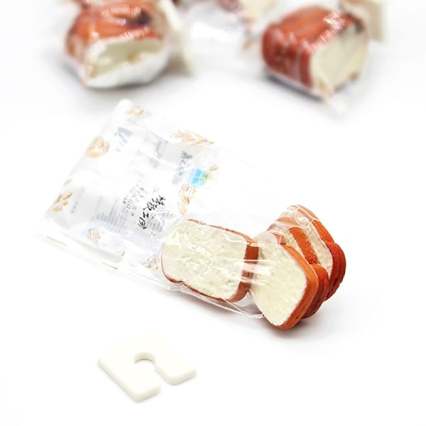 1pose 1:12 Dukkehus Miniatyr Brød Toast Mini Modell Kjøkken D