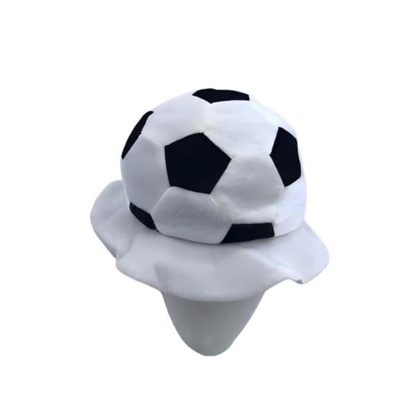 Fotbollsfesthattar Plyschfotbollshatt