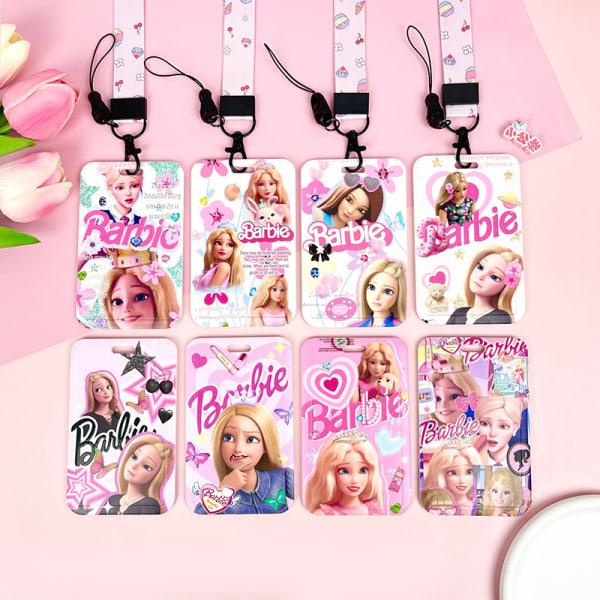 Barbie Princess Card Case Student Card Card Overførselskort til børn 9