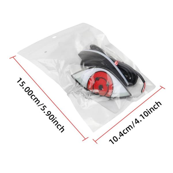 Moottoripyörän LED Devil's Eye takavalo koristevalo Stro A8