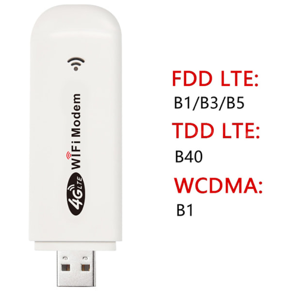 4G-reititin Langaton USB Dongle Mini Pocket WiFi Laajakaistamodeemi