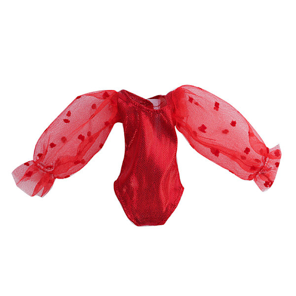 Nukkevaatteet Kesä Bikinit Mekko Muoti Hame Uimapuku Rose red