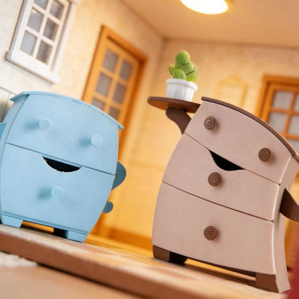 1 set dockskåp minikökssats bakningskombination skärbräda A2