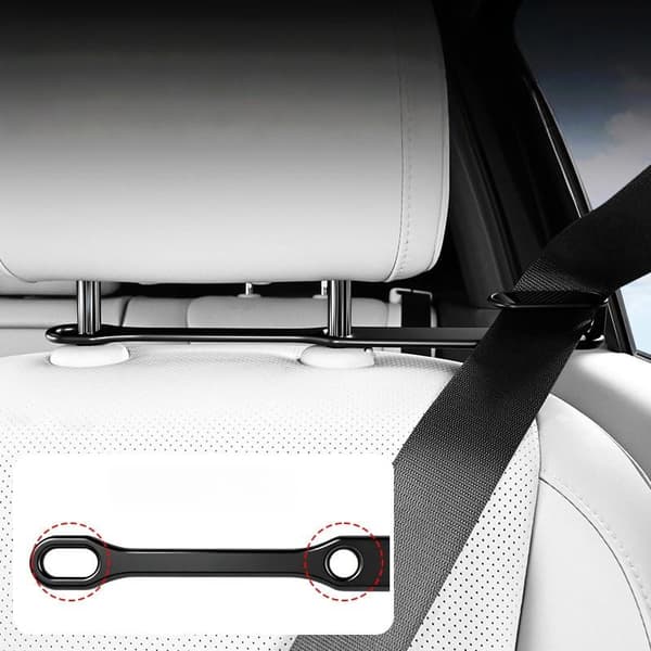 1 st bilbältesförlängare fixator begränsare bilinteriör sport White