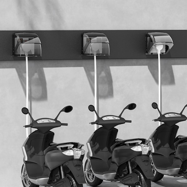 Stikkontakt Beskyttelsesdæksel Elektrisk stik Vandtæt dæksel Power Ra Transparent