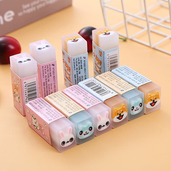 Suddgummi för barn suddgummi stationär kawaii brevpapper