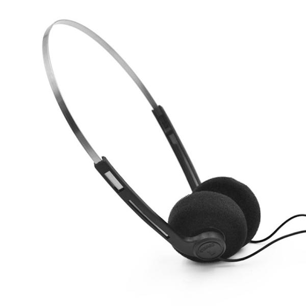 Underwire Headphone Music MP3 Retro Feelings Kannettava Wired Sma Orange