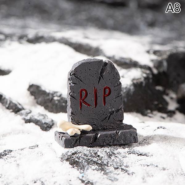 Halloween koristelu Skull Skeleton Horror Tombstone Halloween A8