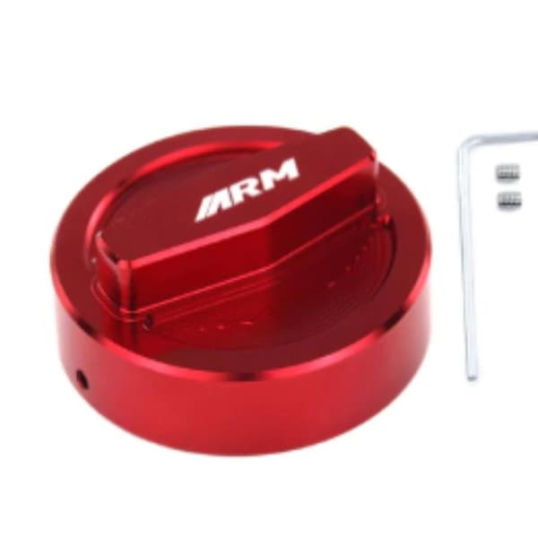 MotoBeam CNC Aluminium Motorcykel Bensintanklock Universell 3 4