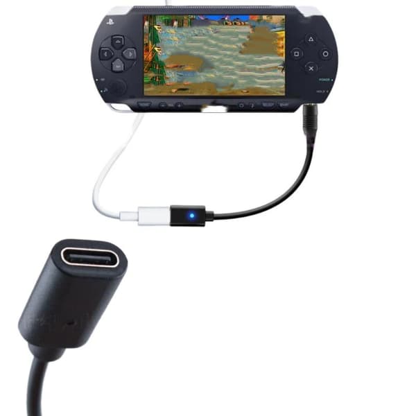 1/5 st USB C-kabel för PSP1000 2000 3000 Controller Typ C LED